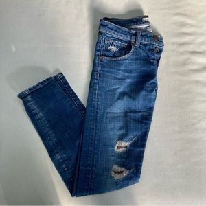 Jbrand Jeans with patchwork